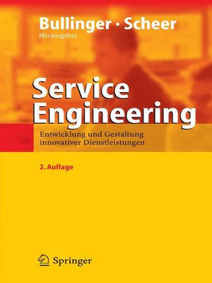 cover image of Service Engineering